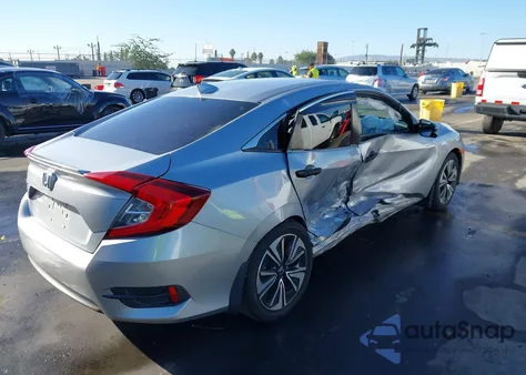 2017 Honda Civic Ex-T from USA, damaged, VIN 2HGFC1F30HH654210
